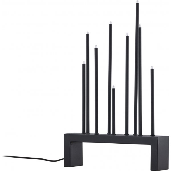 Vallsen ljusstake - Svart