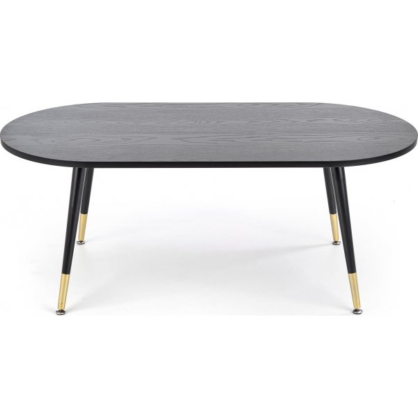 Table basse Noel 120x 60 cm - Noir/or Table basse Noel 120x 60 cm - Noir/or