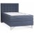 Hilton kontinentalsng med 5-zons pocketsystem - Navyblue sng 120x200 cm