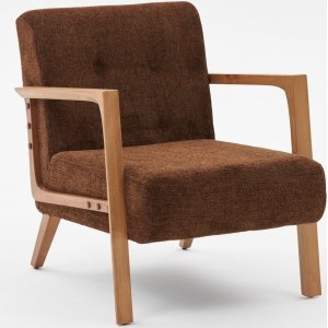 Kemer fauteuil - Bruin