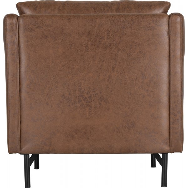 Harpan fåtölj brunt ecoläder Harpan fåtölj brunt ecoläder