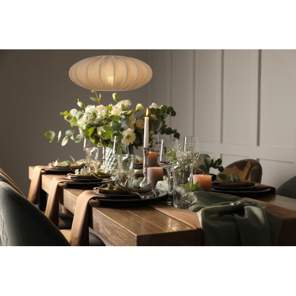 Plafonnier Mamsell 45 cm - Gris chaud