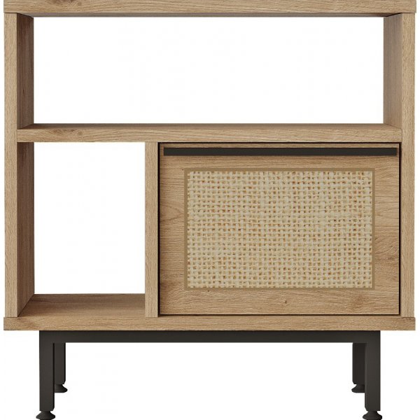 Ocean bijzettafel 60 x 25,5 cm - Walnoot/eiken Ocean bijzettafel 60 x 25,5 cm - Walnoot/eiken