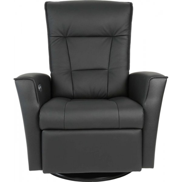 Fauteuil inclinable lectrique Hjellegjerde Ullstein - Noir