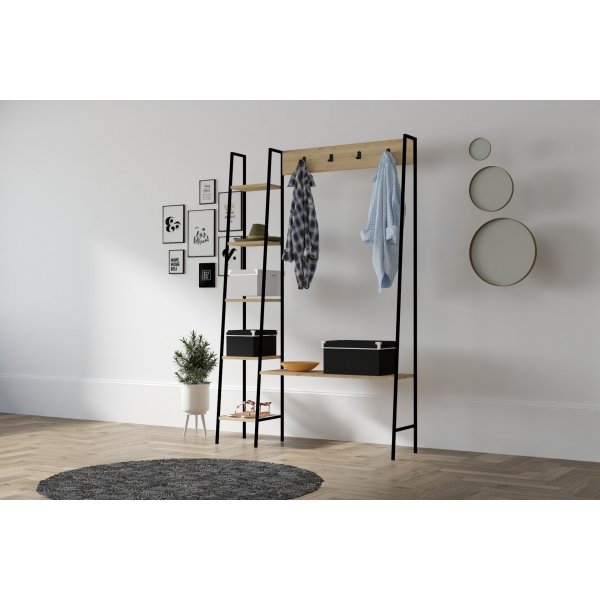 Meuble d\\\'entrée Marken - Chêne saphir Meuble d\\\'entrée Marken - Chêne saphir