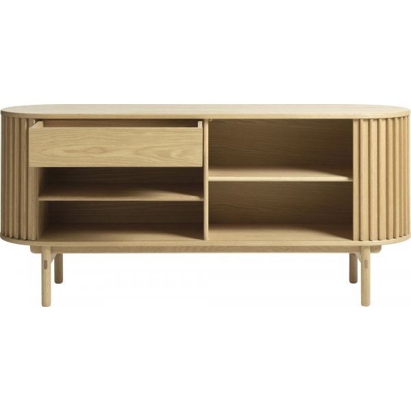 Buffet Bubble avec portes coulissantes - chne huil