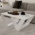 Table basse Pipra 110 x 60 cm - Blanc
