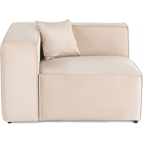 Lora hörnmodul vänster - Cream Lora hörnmodul vänster - Cream