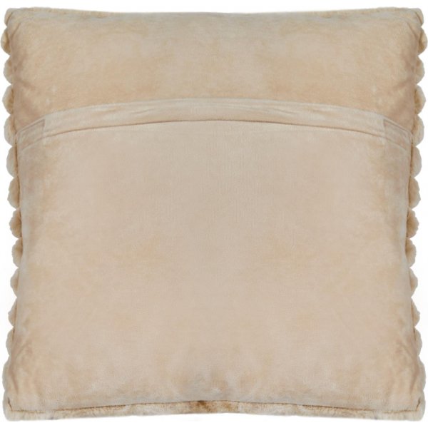 Coussin dcoratif ray Toffee - 45 x 45 cm