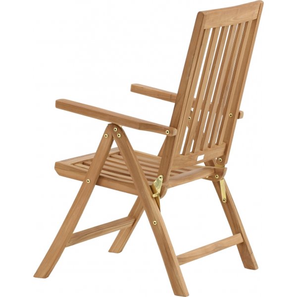 Positionsstol teak - Salt