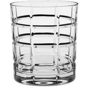 6 st Time square whiskyglas - 6 st - Drinkglas, Glas