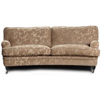 Howard Sir William svängd soffa (Dun) - Mobus Darkbeige Floral Howard Sir William svängd soffa (Dun) - Mobus Darkbeige Floral