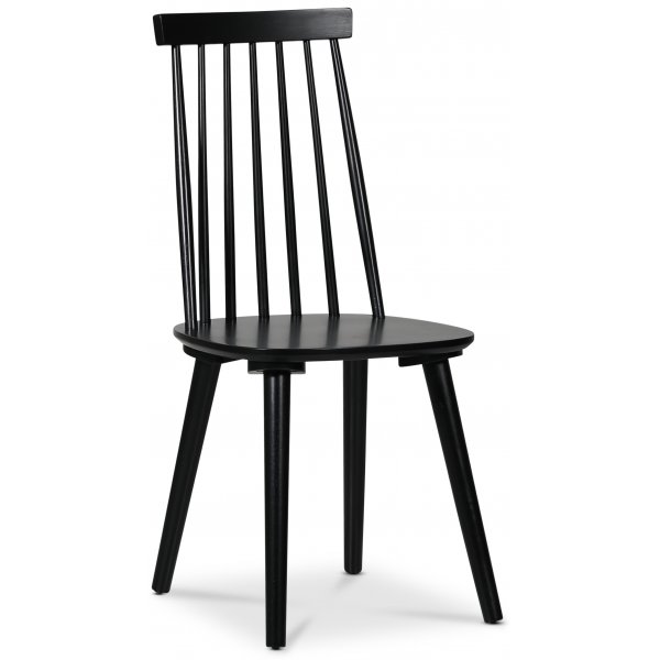 Pose matgrupp: Bord Ø130 cm inklusive 4 st Dalsland pinnstolar - Valnöt Pose matgrupp: Bord Ø130 cm inklusive 4 st Dalsland pinnstolar - Valnöt