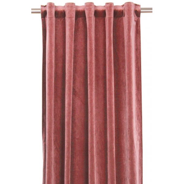 Elise gardin 2-pack 2 x 135 x 280 cm - Hallonrosa