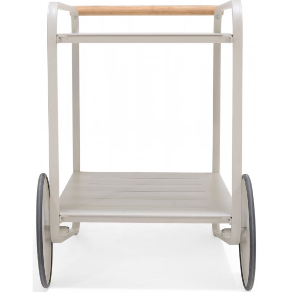 Lifestyle Garden Portals serveringsvagn - Beige/teak