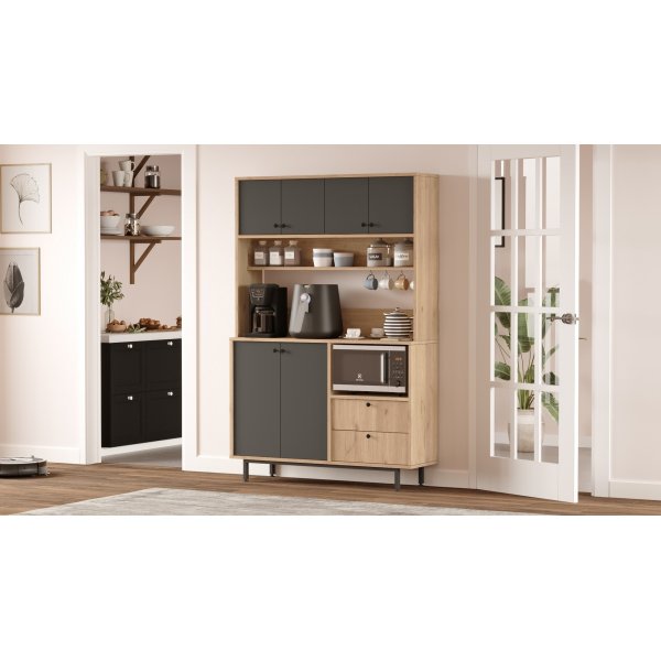 Royce köksskåp 5 - Ek/antracit Royce köksskåp 5 - Ek/antracit