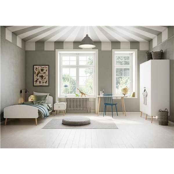 Table de chevet Gaia - Blanc