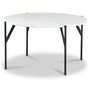 Terrazzo runt soffbord  85 cm - Bianco Terrazzo & underrede AIR