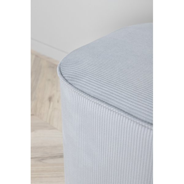 Pouf Chip - Velours côtelé gris Pouf Chip - Velours côtelé gris