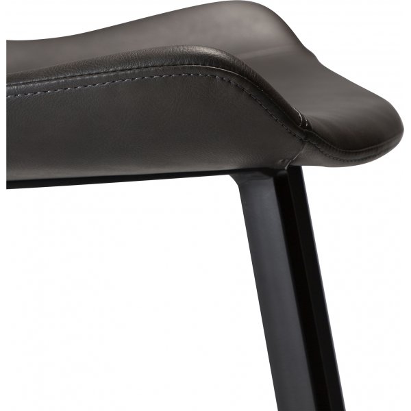 Hype barstol 91 cm - Grå PU Hype barstol 91 cm - Grå PU