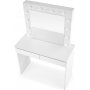 Facada vitt sminkbord med belysning 94 x 43 cm