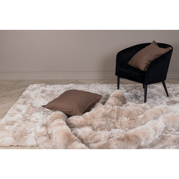 Lumen ryamatta - Polyester couleur champagne