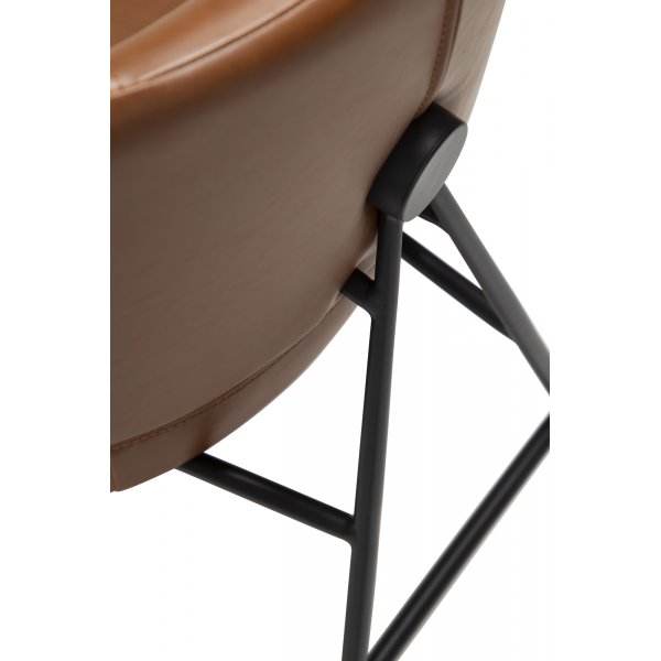 Chaise de salle à manger Roost - PU marron clair Chaise de salle à manger Roost - PU marron clair