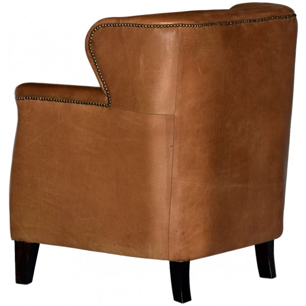 Ftlj i vintage lder brun - Mozart