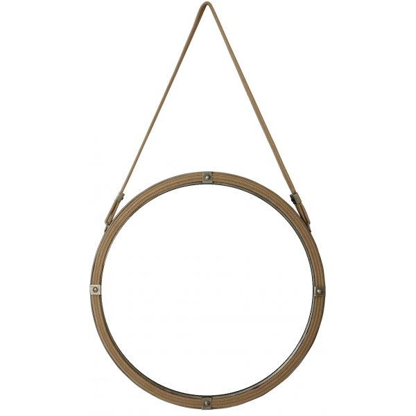 Sjn rund spegel D60 cm - Natur