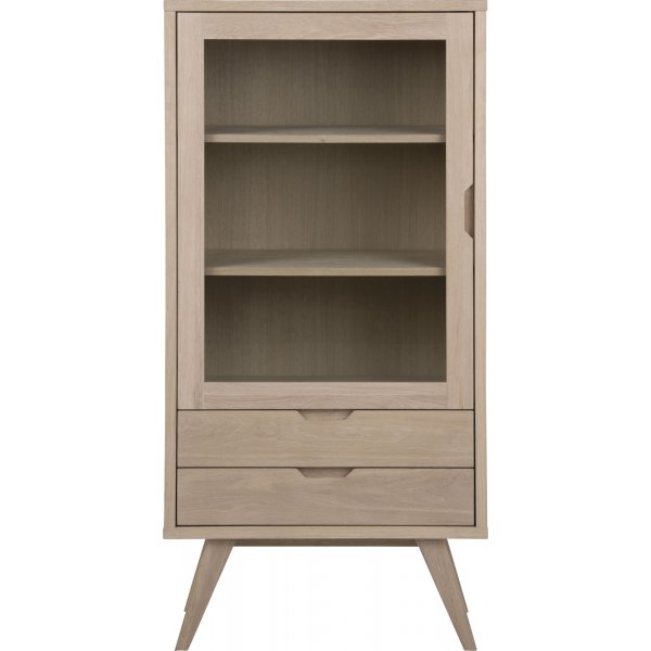 A-Line vitrinekast 145 cm - Wit