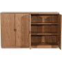 Level sideboard i oljad ek med slta drrar B140 cm