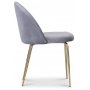 Tiffany velvet stol - Gr/Mssing