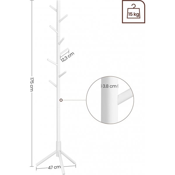 Cintre Malva - Blanc Cintre Malva - Blanc