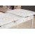 Table  manger Trend 132-170 x 76,5 cm - Blanc/gris