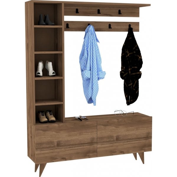 Meuble d'entrée Hale - Noyer Meuble d'entrée Hale - Noyer