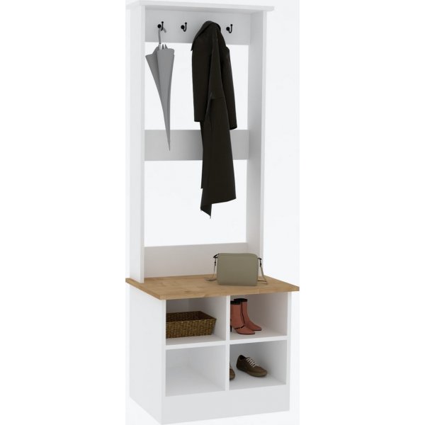 Mare hallmbel - Safir/vit