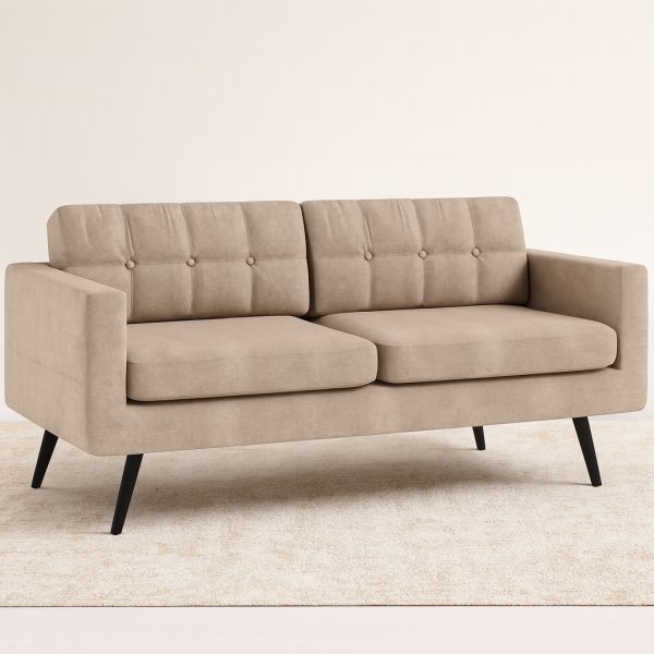 Soffa 3-sits 187 cm - Beige