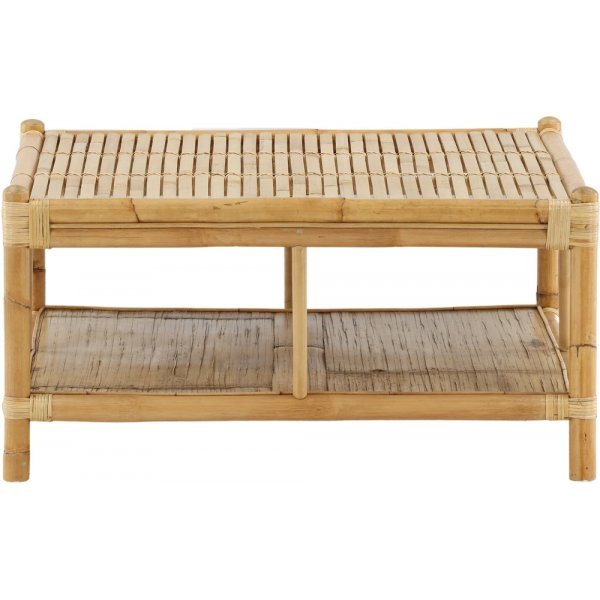 Table basse canné 90 x 45 cm - Naturel Table basse canné 90 x 45 cm - Naturel