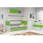 Domi juniorsng med frvaringsfack 80 x 160 cm - Valfri frg