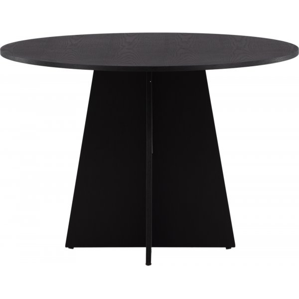 Bootcut eettafel 110 cm - Zwart