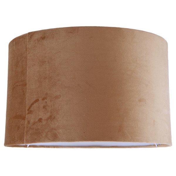 Lampskrm Lux velvet - Brun