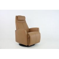 Hjellegjerde Loft reclinerfåtölj (El-funktion) - Brun helskinn Hjellegjerde Loft reclinerfåtölj (El-funktion) - Brun helskinn