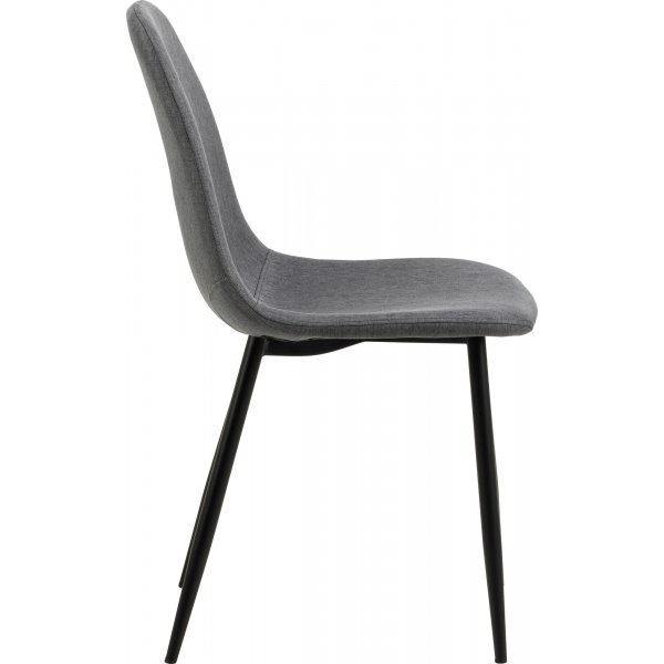 Chaise de salle  manger Celia - Gris fonc