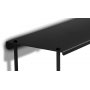 Elliot hylla plt B120 cm - Svart