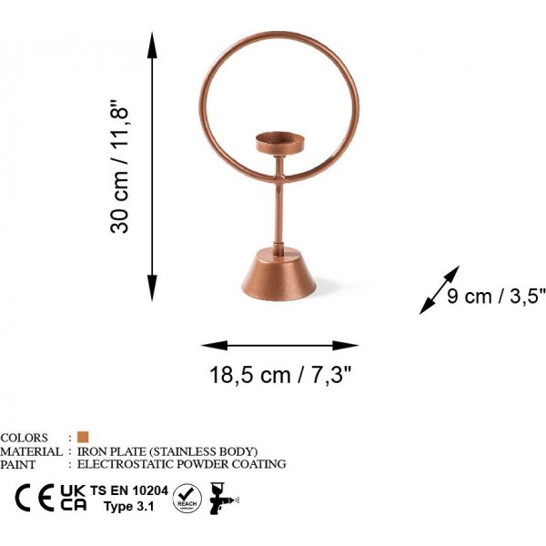 Cairos ljushllare - Koppar