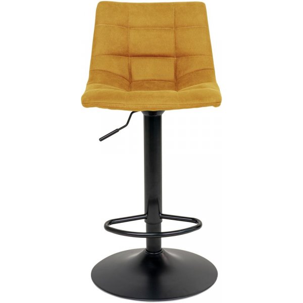 Tabouret de bar Middelfart - Jaune/noir Tabouret de bar Middelfart - Jaune/noir