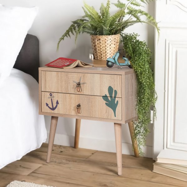 Chevet City Marin - Beige Chevet City Marin - Beige