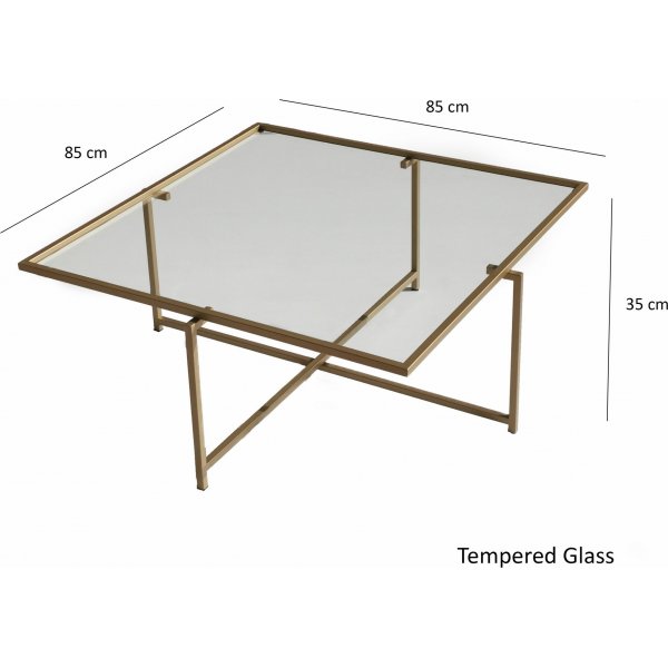 Table basse Sun 85 cm - Or Table basse Sun 85 cm - Or