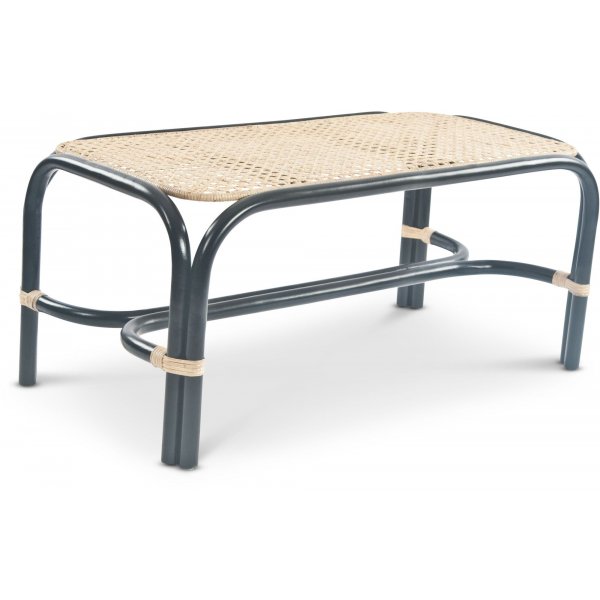 Table basse Marbella - Rotin/noir + Nettoyage textile pour meubles