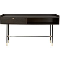 Impala konsolbord - Brunbetsad Ek / Guld Impala konsolbord - Brunbetsad Ek / Guld